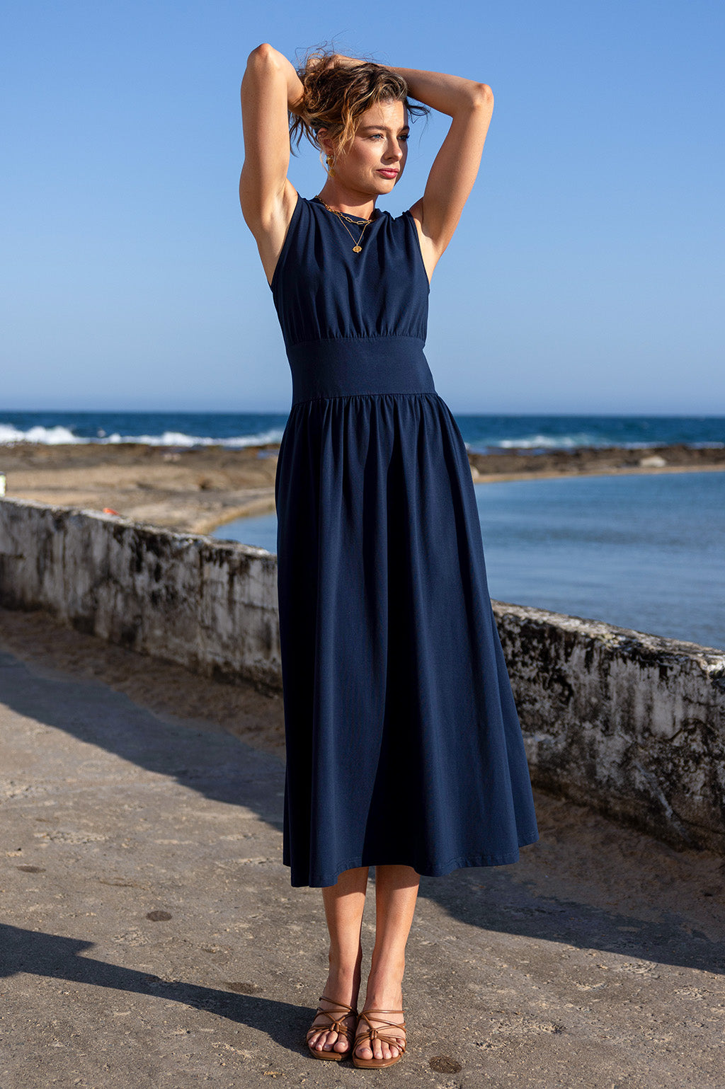 Tara Cotton Jersey Dress
