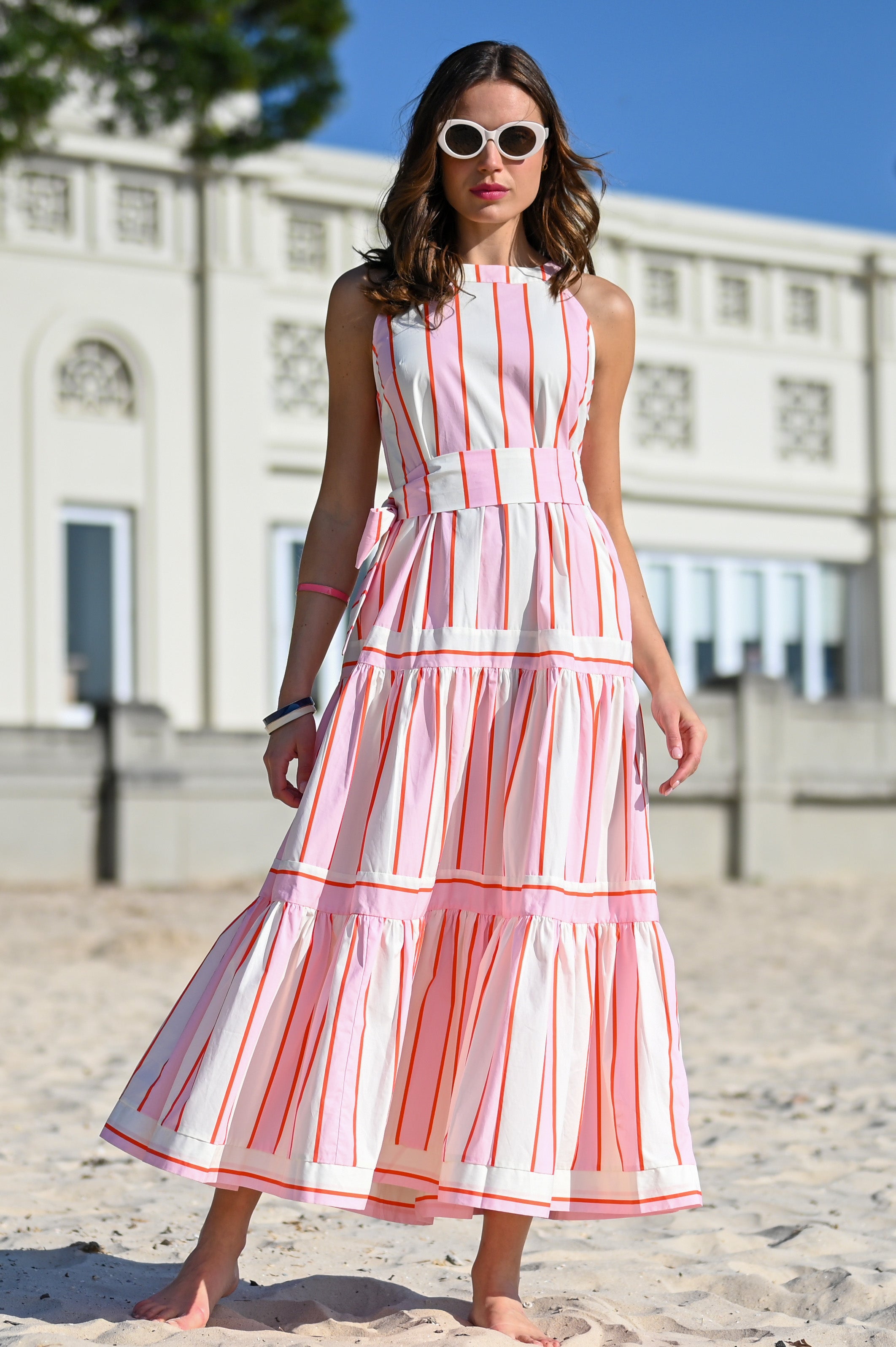 Esme Dress – Candy Stripe
