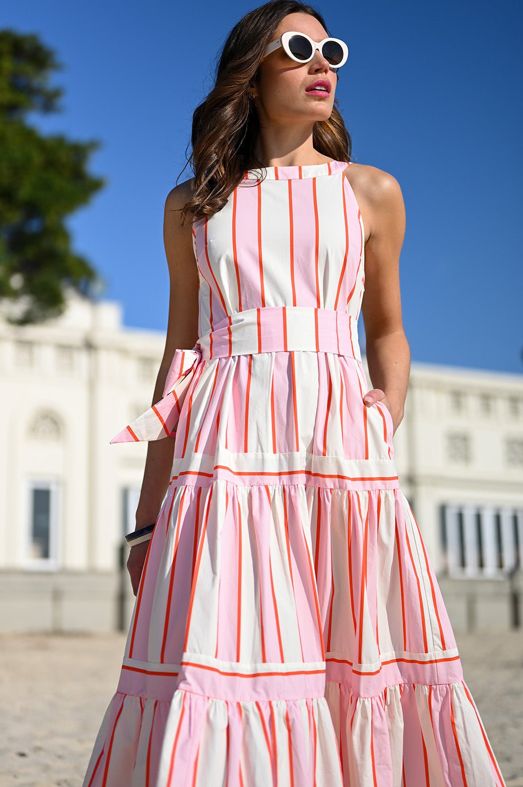 Esme Dress – Candy Stripe