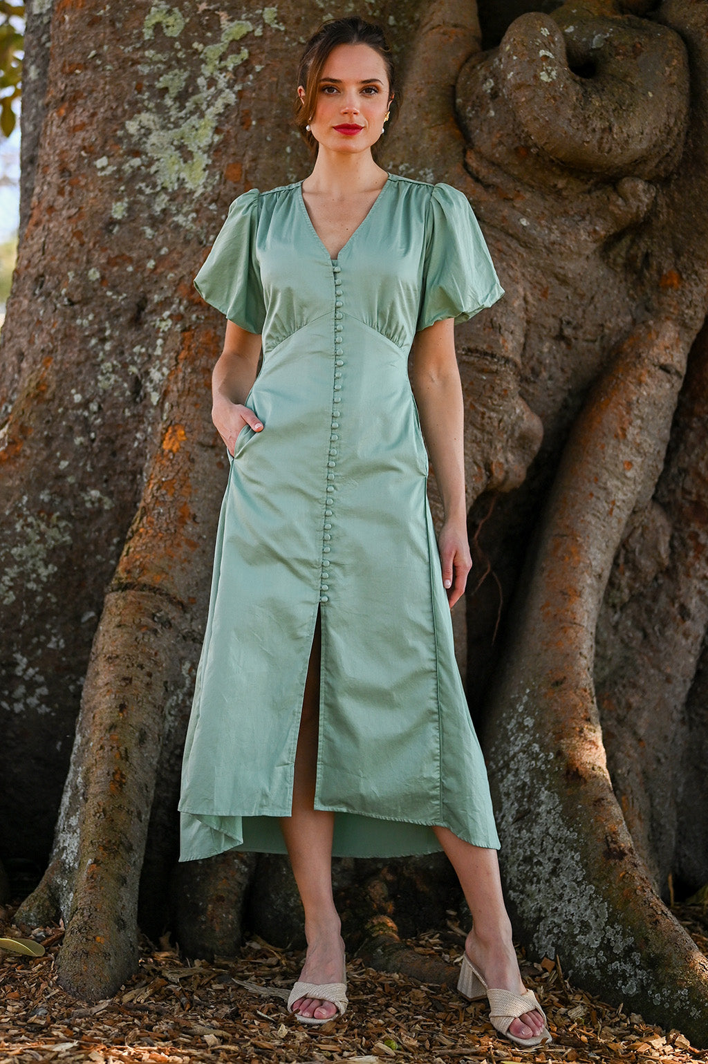 Anita Dress Sage