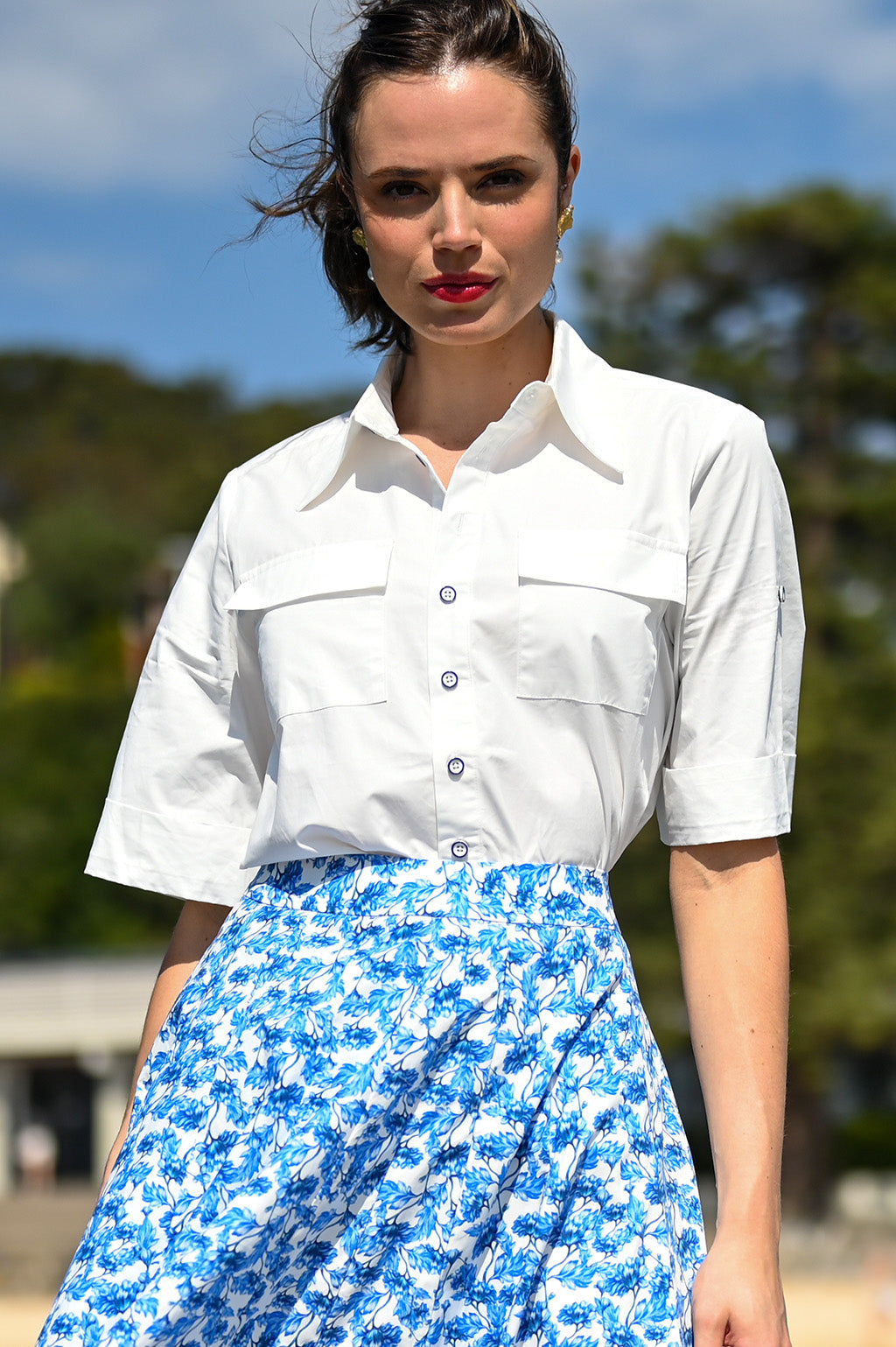 Marina Shirt White