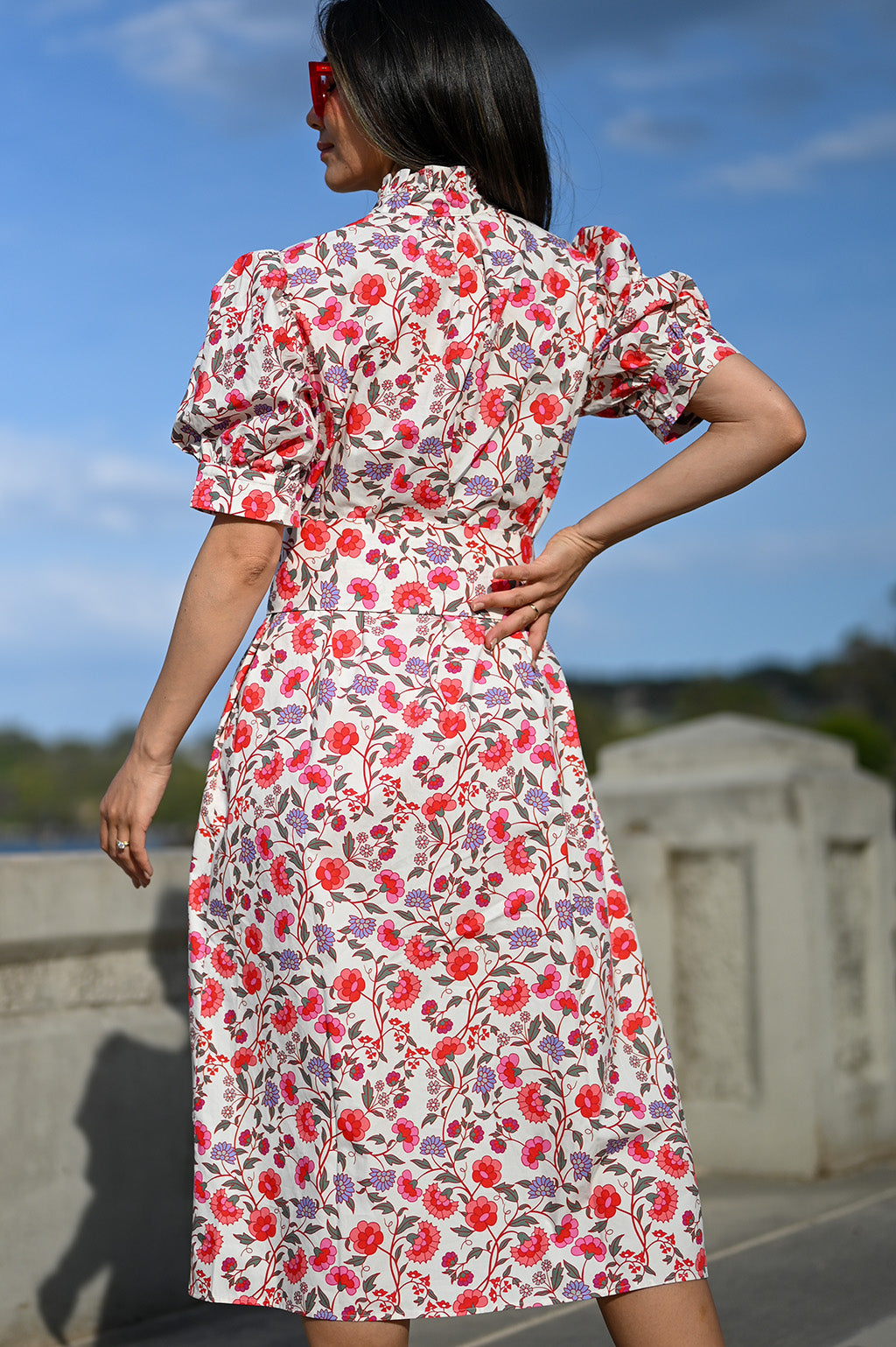 Lucella Dress Red Poppy