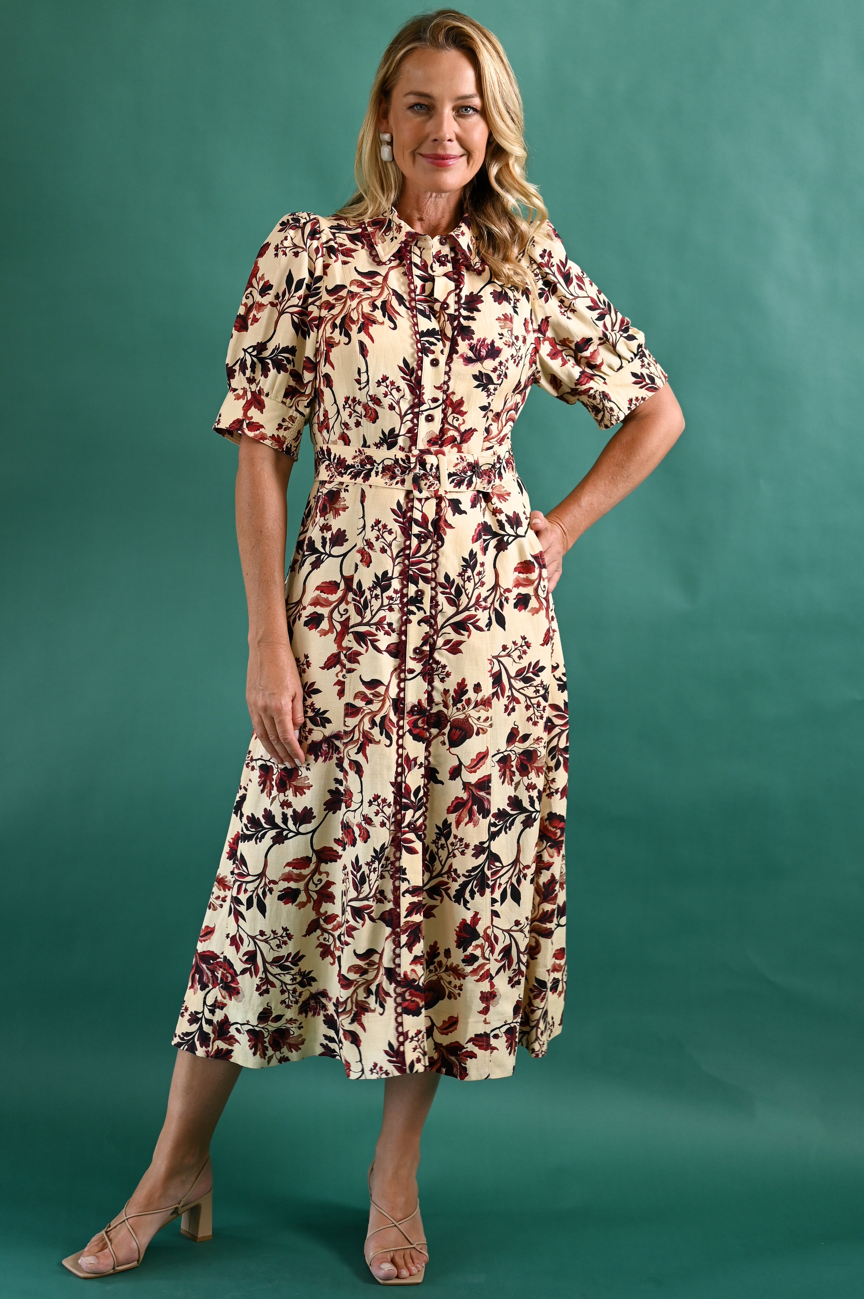 Juliet Dress Acorn Vine