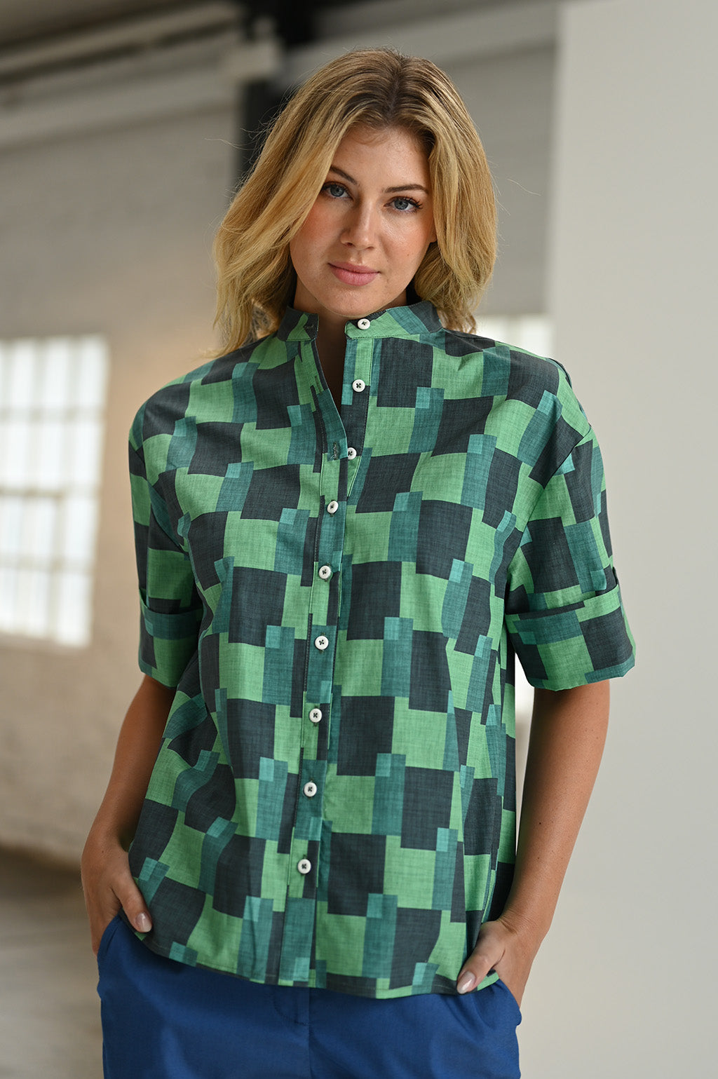 Simone Shirt Geo