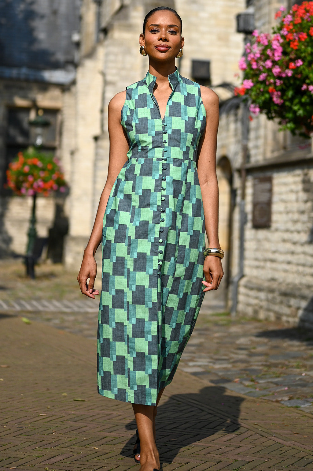 Farley Dress Geo
