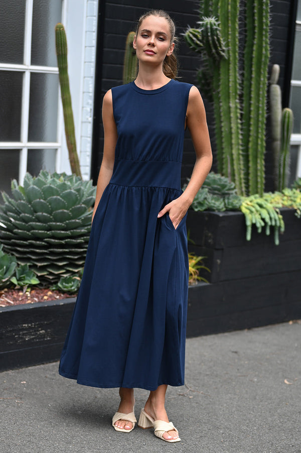 Tara Cotton Jersey Dress