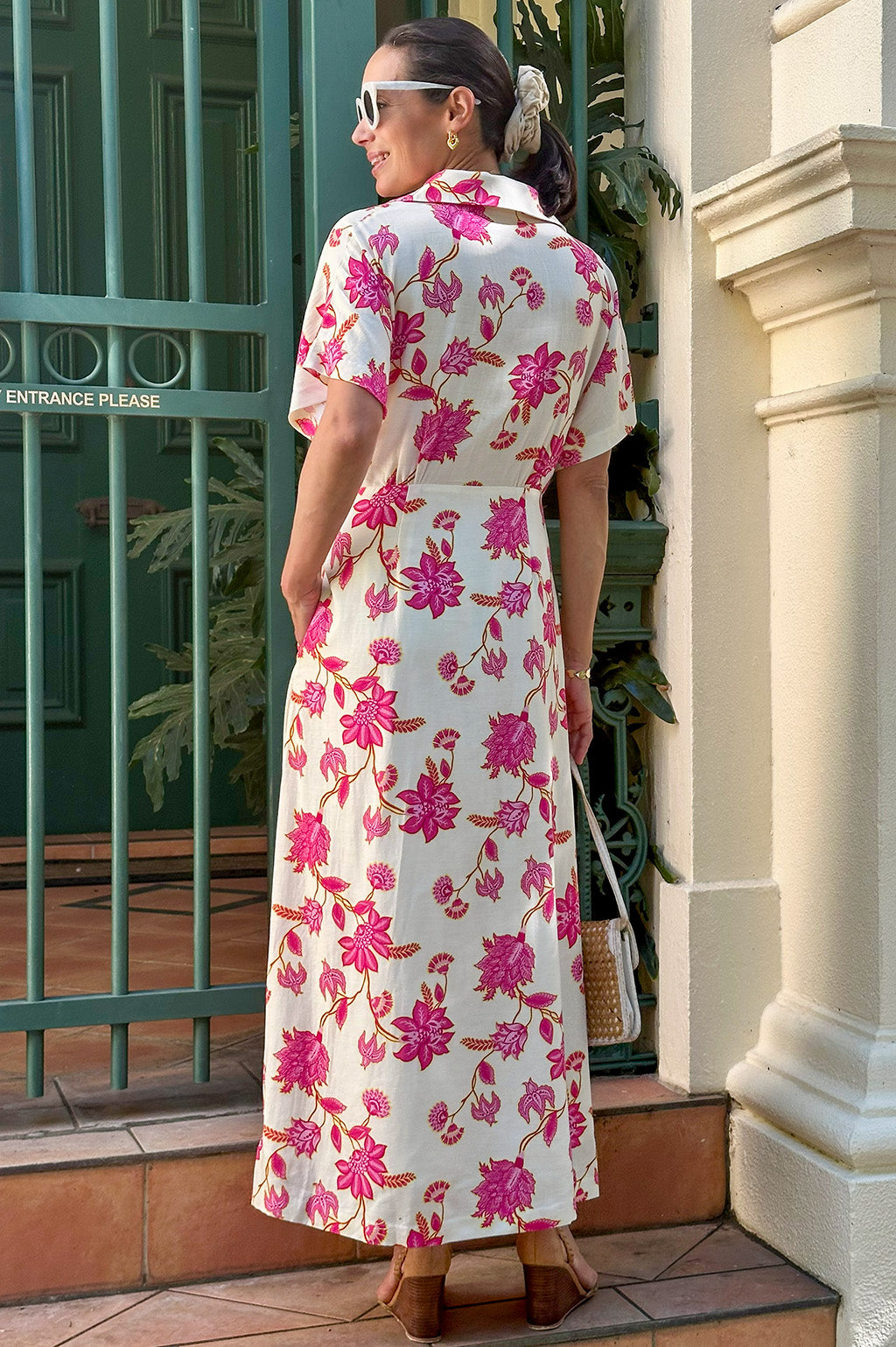 Lux Dress Pink Lotus