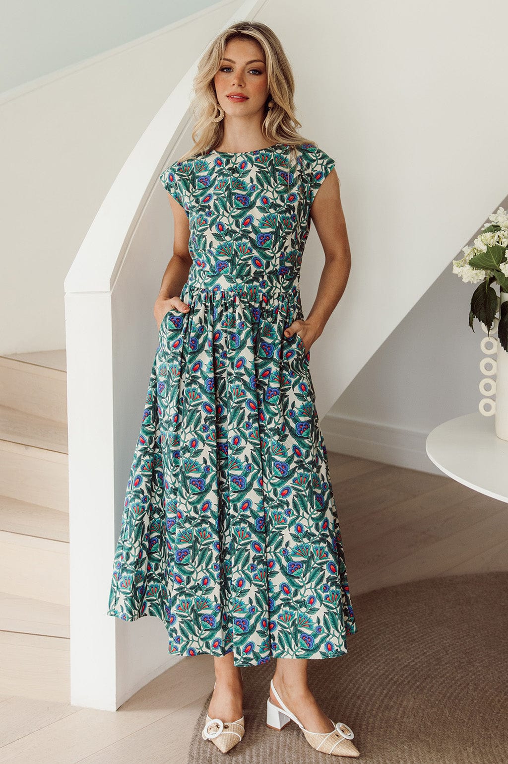 Wyatt Wylde Abby Dress Forrest Bloom