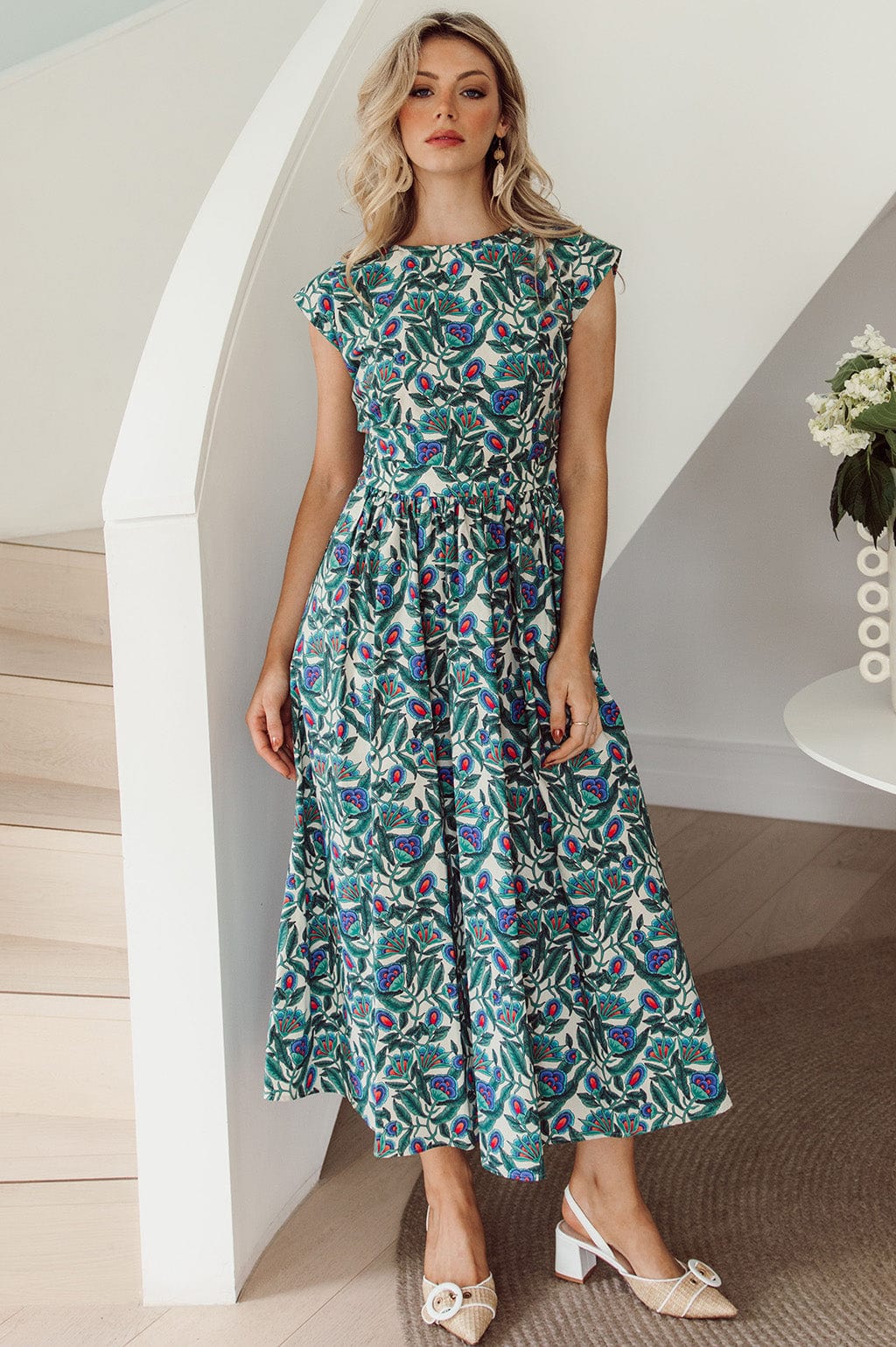 Wyatt Wylde Abby Dress Forrest Bloom