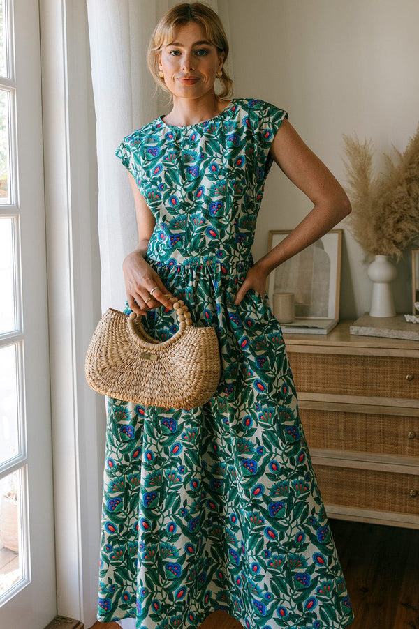 Wyatt Wylde Abby Dress Forrest Bloom