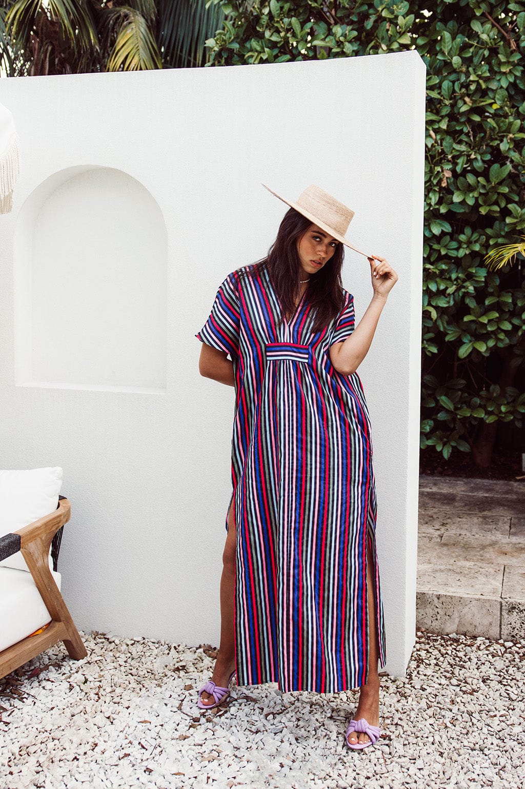 Wyatt Wylde Avery Stripe Dress