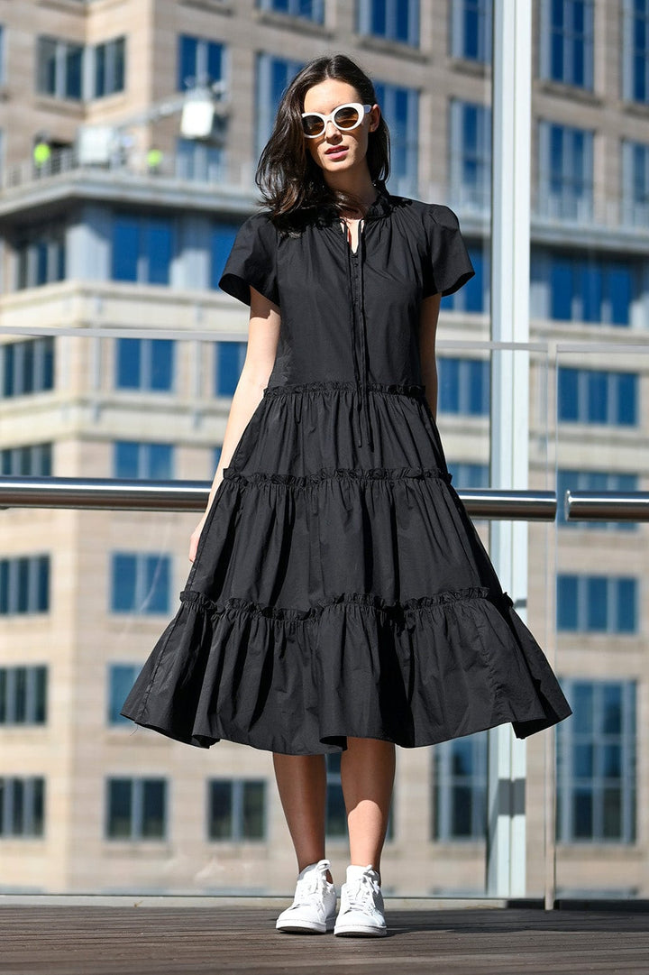 Wyatt Wylde Bell Dress Black