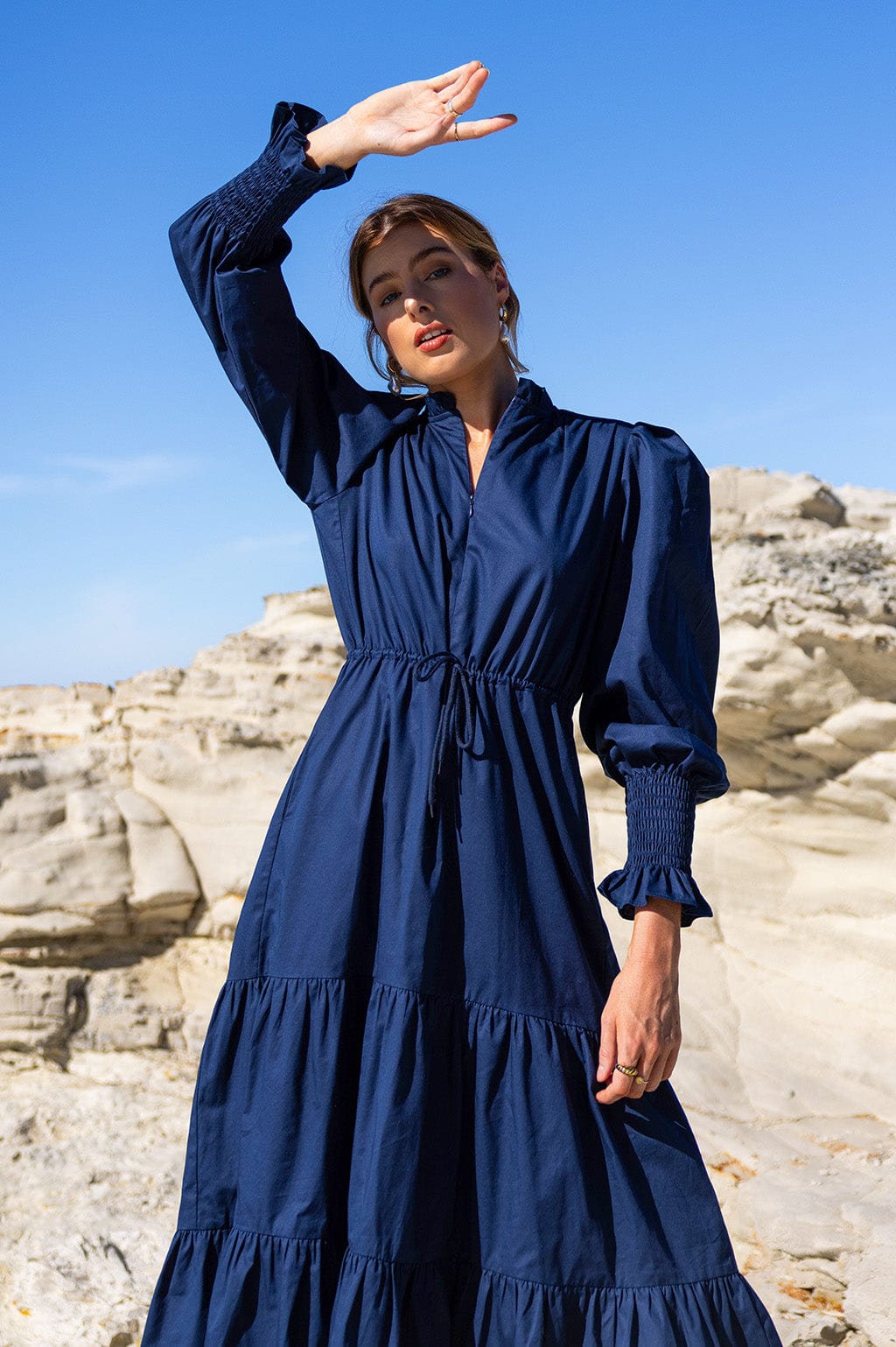 Wyatt Wylde Benett Dress Navy