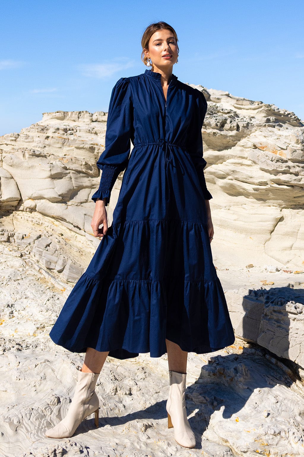 Wyatt Wylde Benett Dress Navy
