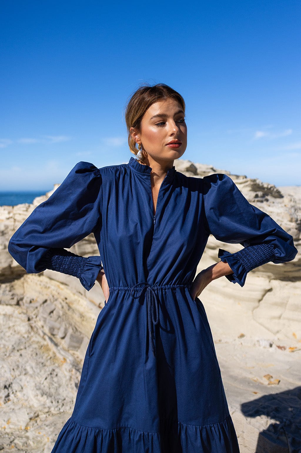 Wyatt Wylde Benett Dress Navy