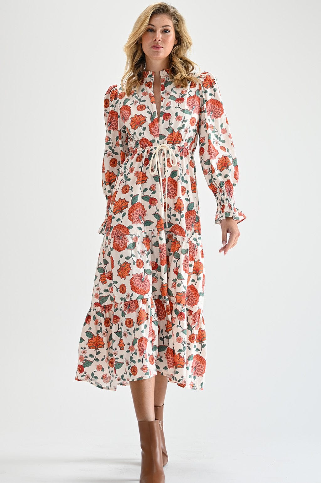 Wyatt Wylde Benett Dress Russet