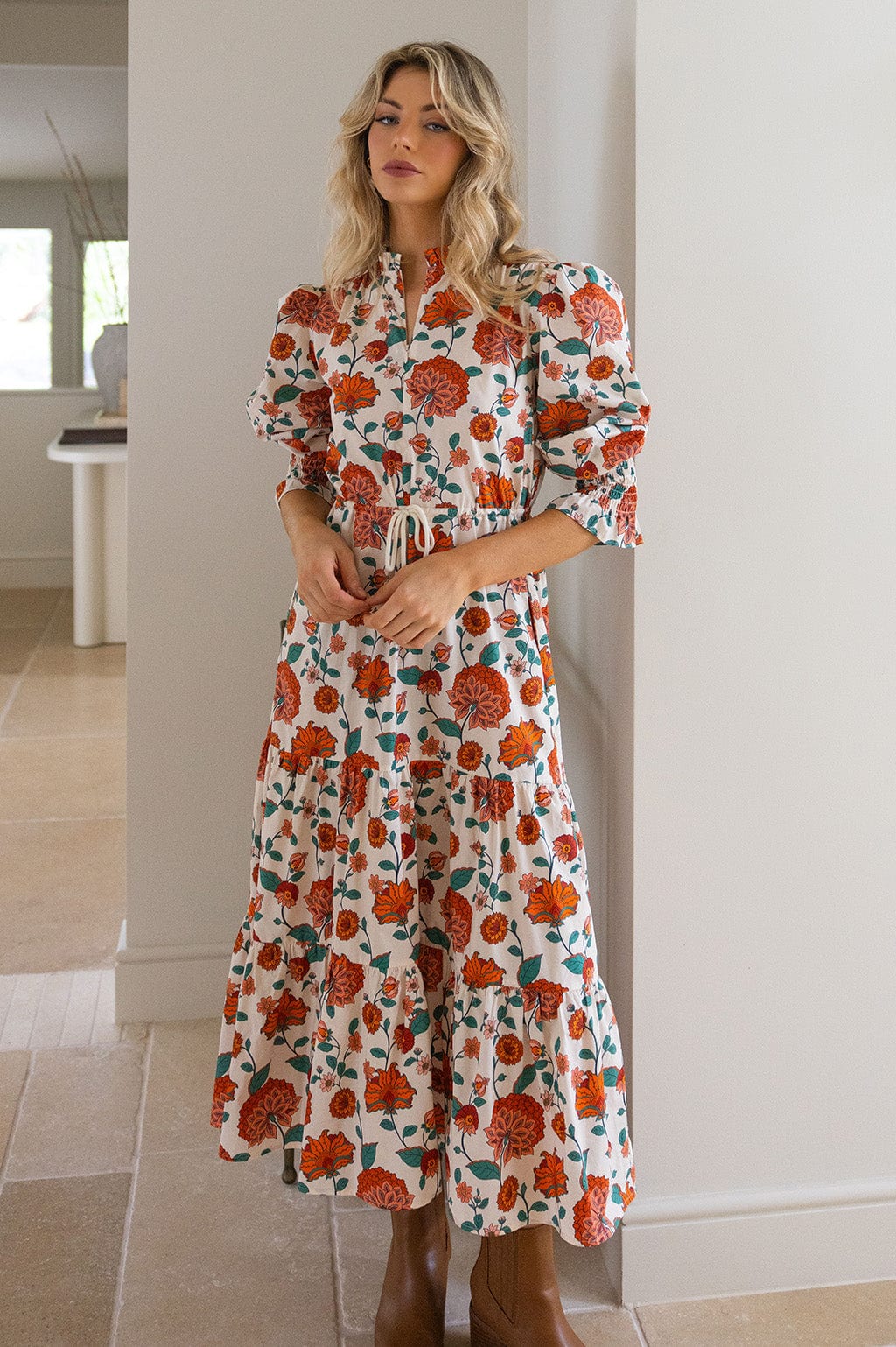 Wyatt Wylde Benett Dress Russet