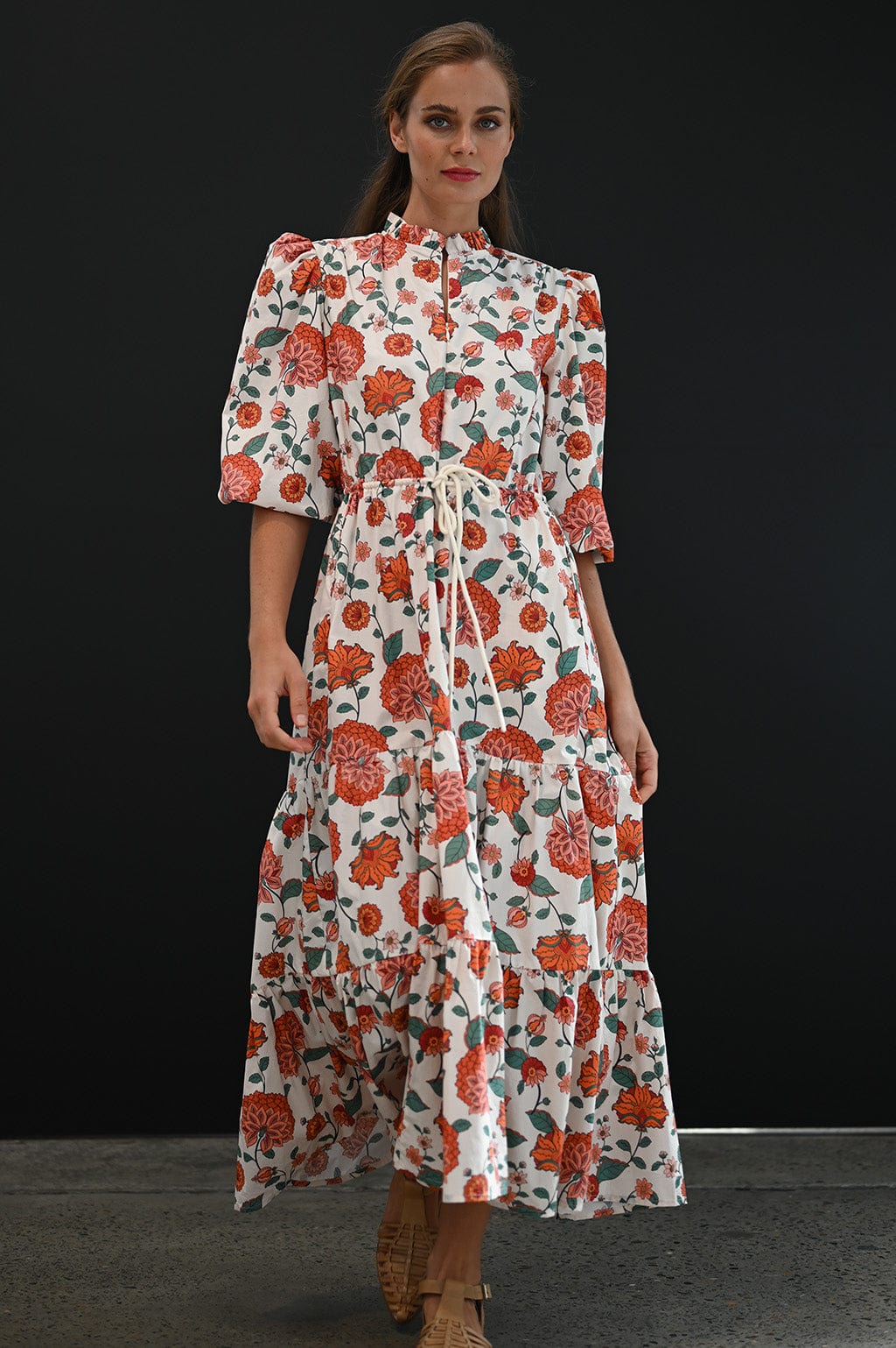 Wyatt Wylde Benett Dress Russet