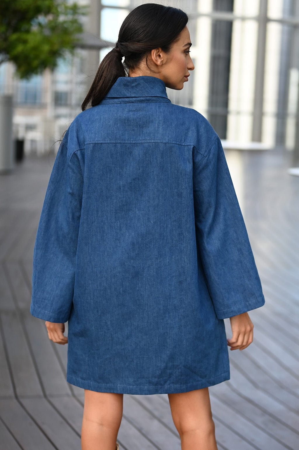 Dakota Denim Dress – Wyatt Wylde1