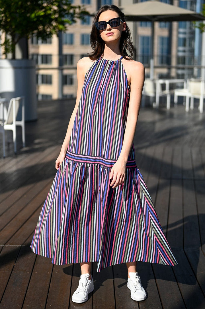 Wyatt Wylde Gable Dress Stripe