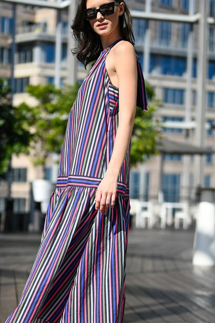 Wyatt Wylde Gable Dress Stripe