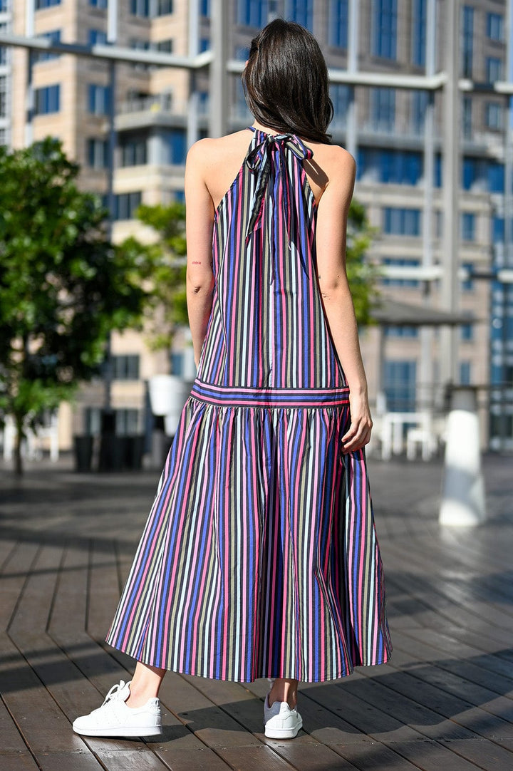 Wyatt Wylde Gable Dress Stripe