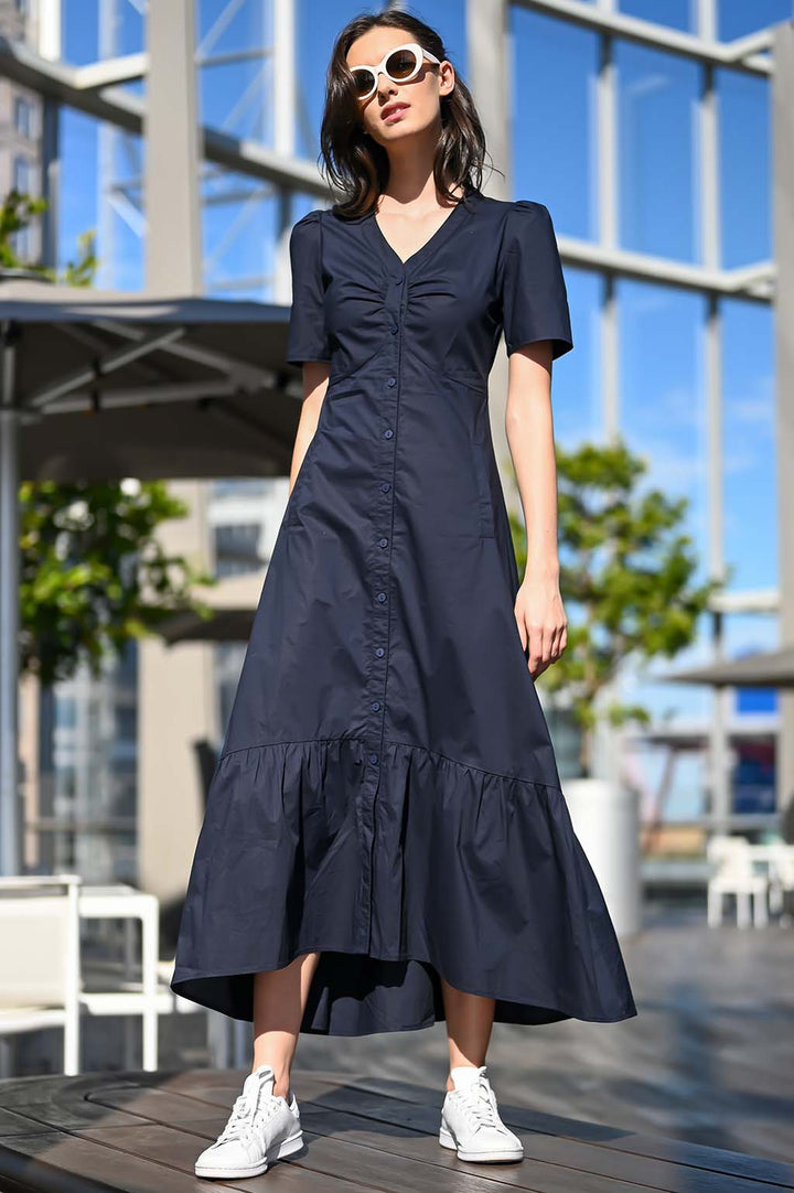 Wyatt Wylde Gwen Dress Navy