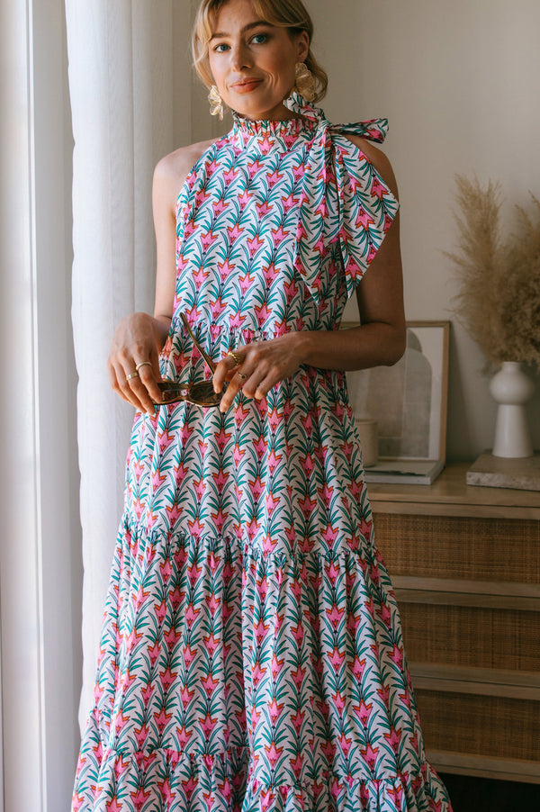 Wyatt Wylde Helena Dress Pink Vine
