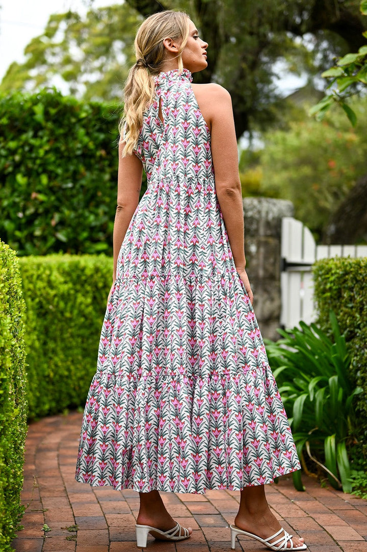 Wyatt Wylde Helena Dress Pink Vine