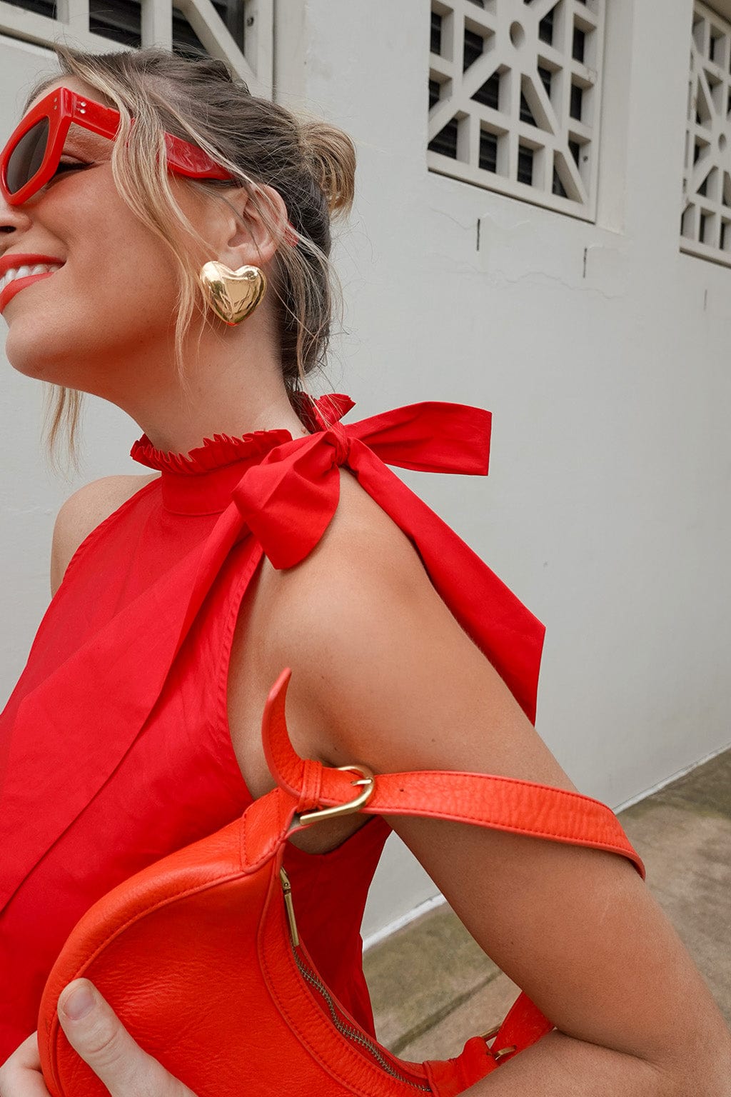 Helena Dress Red M Helena Dress Red M