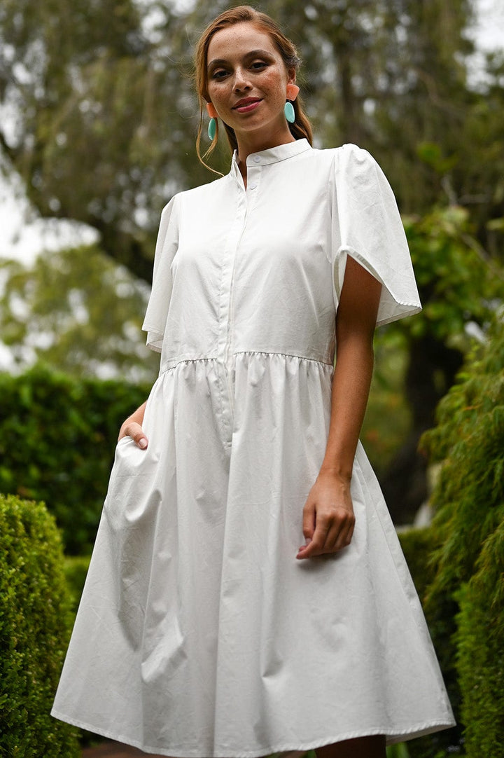 Wyatt Wylde Hunter Dress White