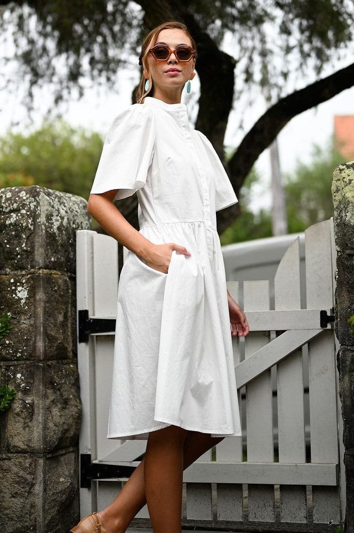 Wyatt Wylde Hunter Dress White