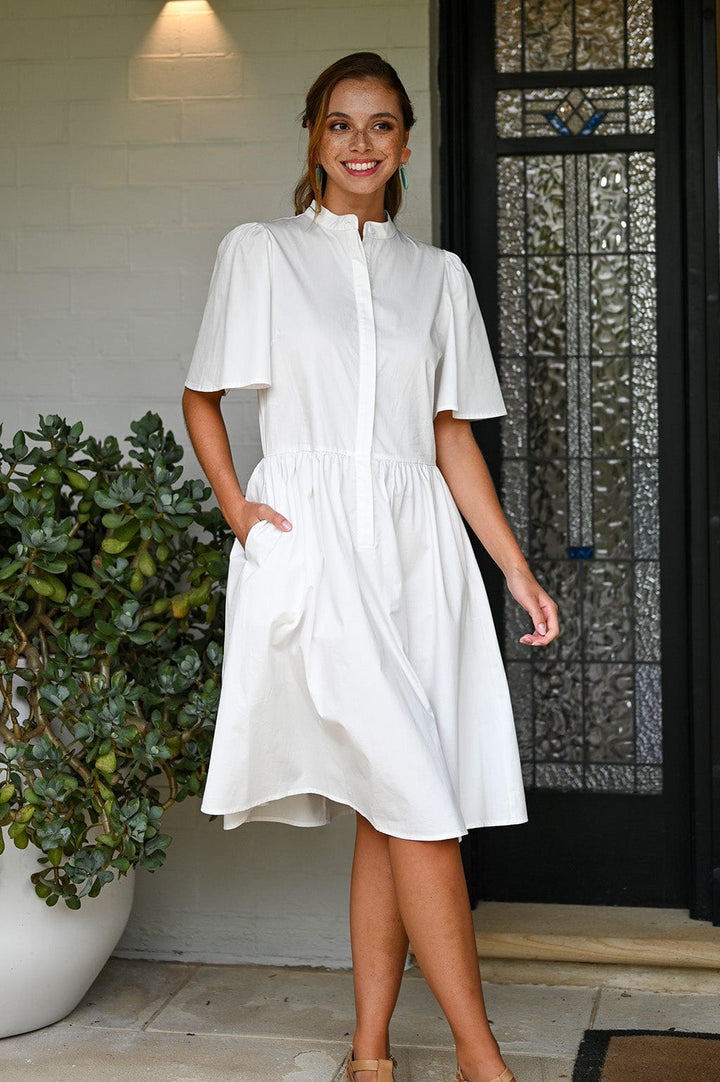 Wyatt Wylde Hunter Dress White