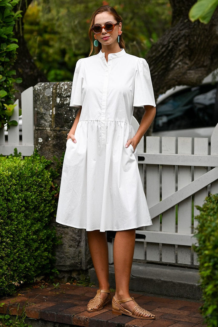 Wyatt Wylde Hunter Dress White