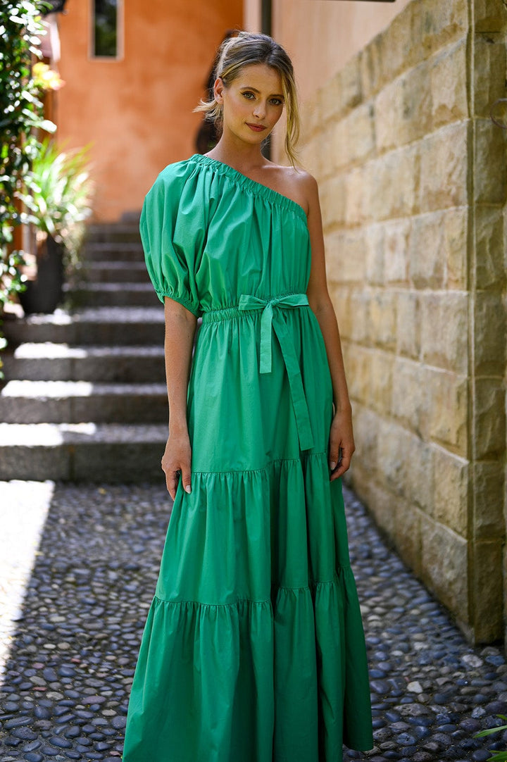 Wyatt Wylde Palmer Maxi Dress Green