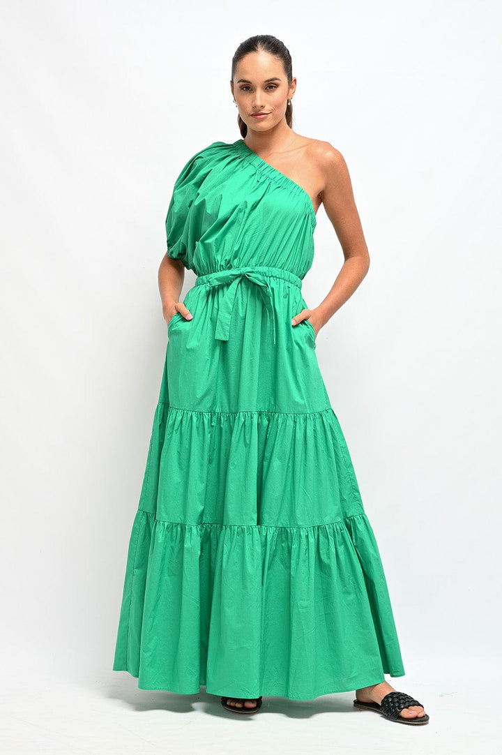 Wyatt Wylde Palmer Maxi Dress Green