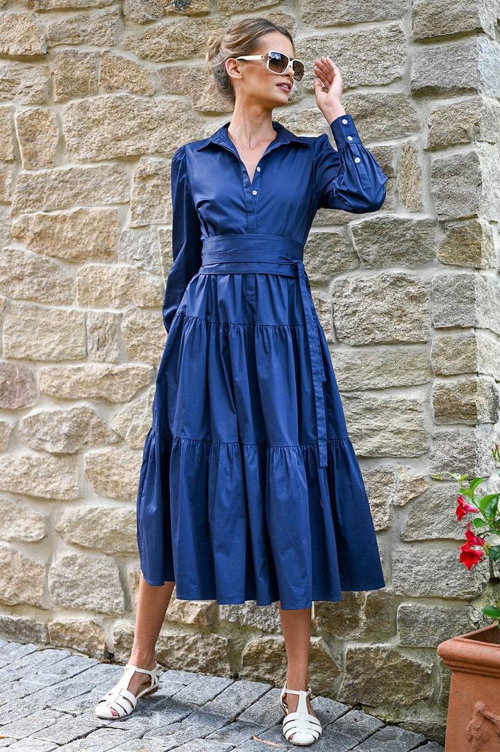 Wyatt Wylde Spencer Dress Midnight Blue