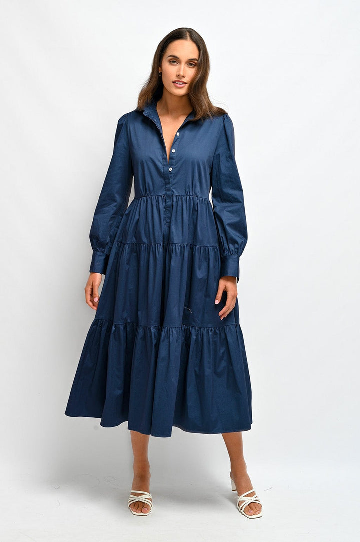 Wyatt Wylde Spencer Dress Midnight Blue