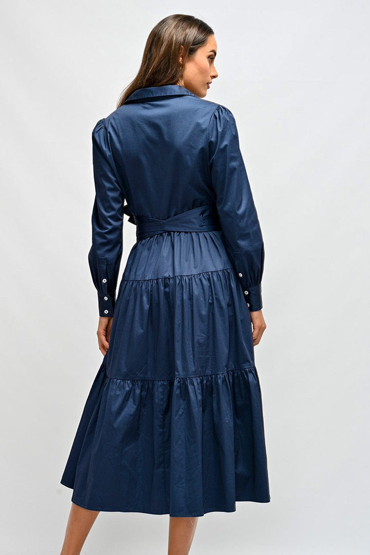 Wyatt Wylde Spencer Dress Midnight Blue