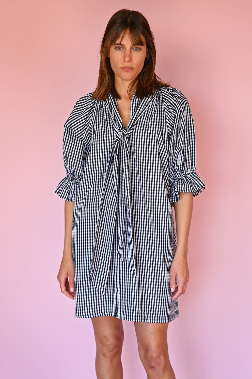 Wyatt Wylde Adrian Reversible Dress Gingham