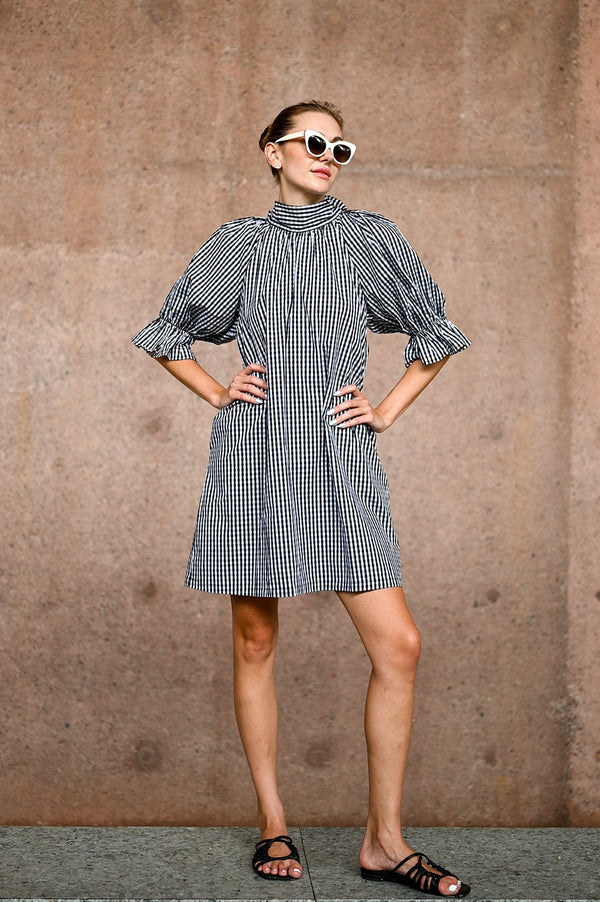 Wyatt Wylde Adrian Reversible Dress Gingham