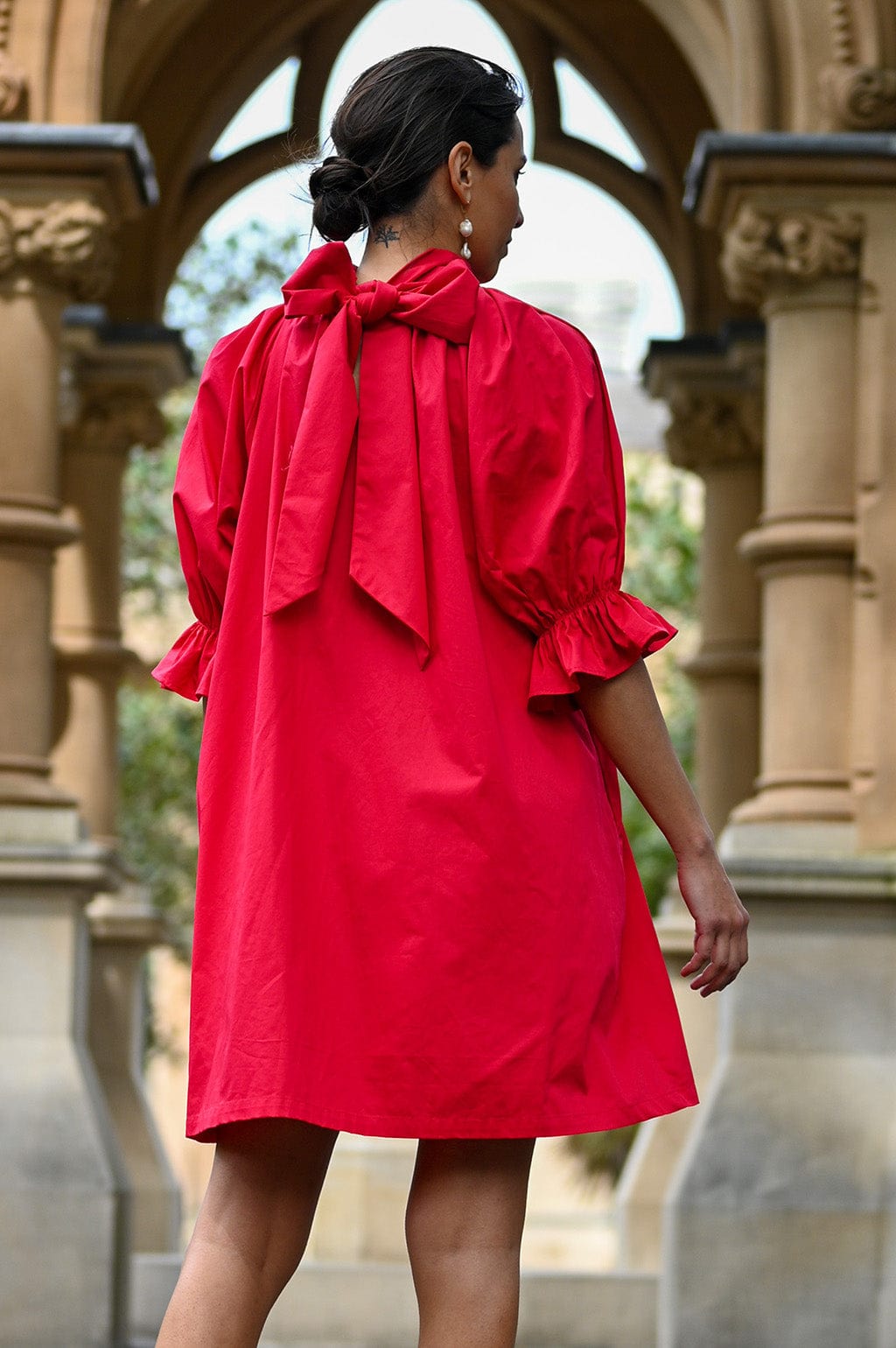 Wyatt Wylde Adrian Reversible Dress Red