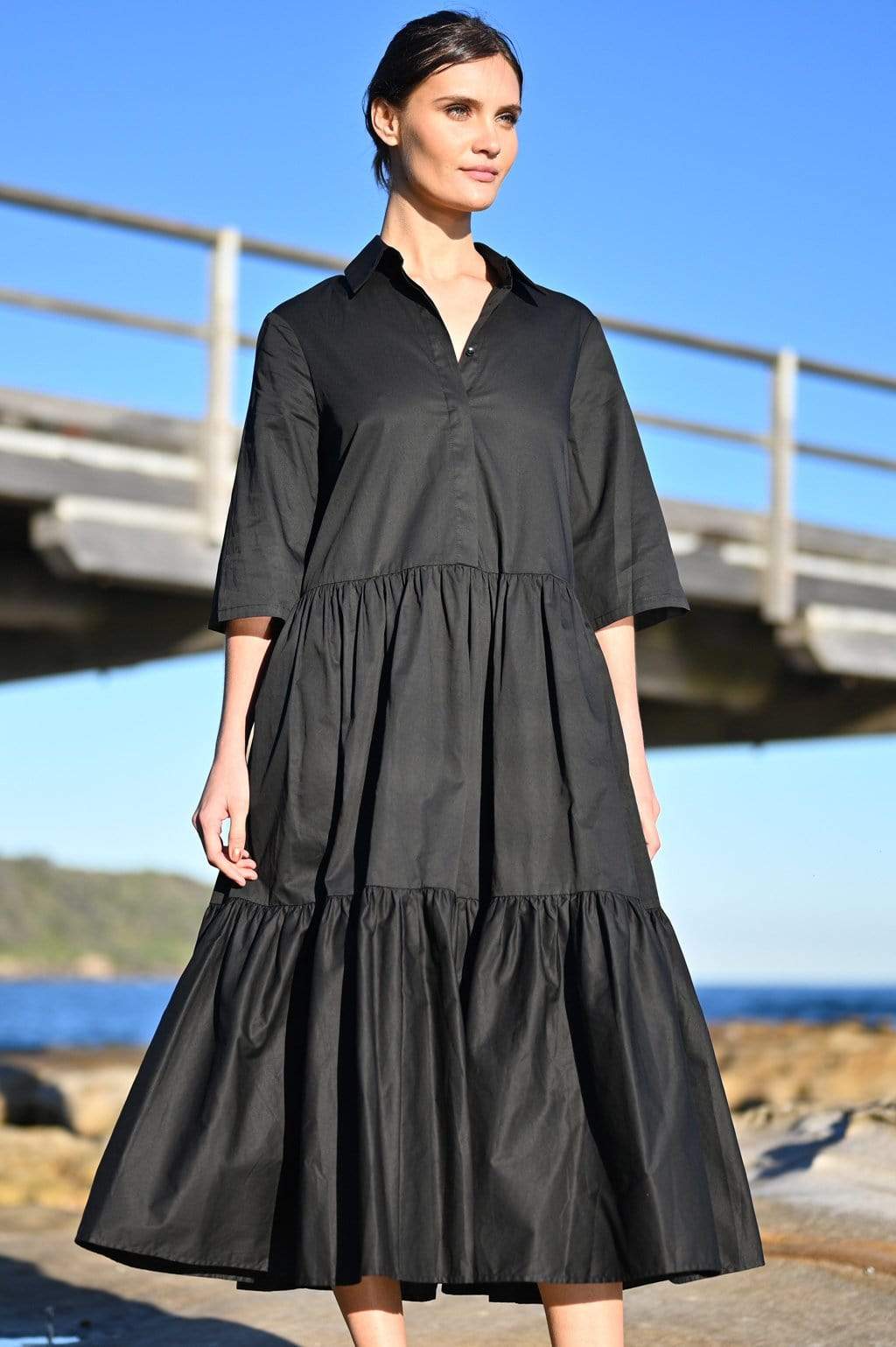 Wyatt Wylde Darcey Dress Black