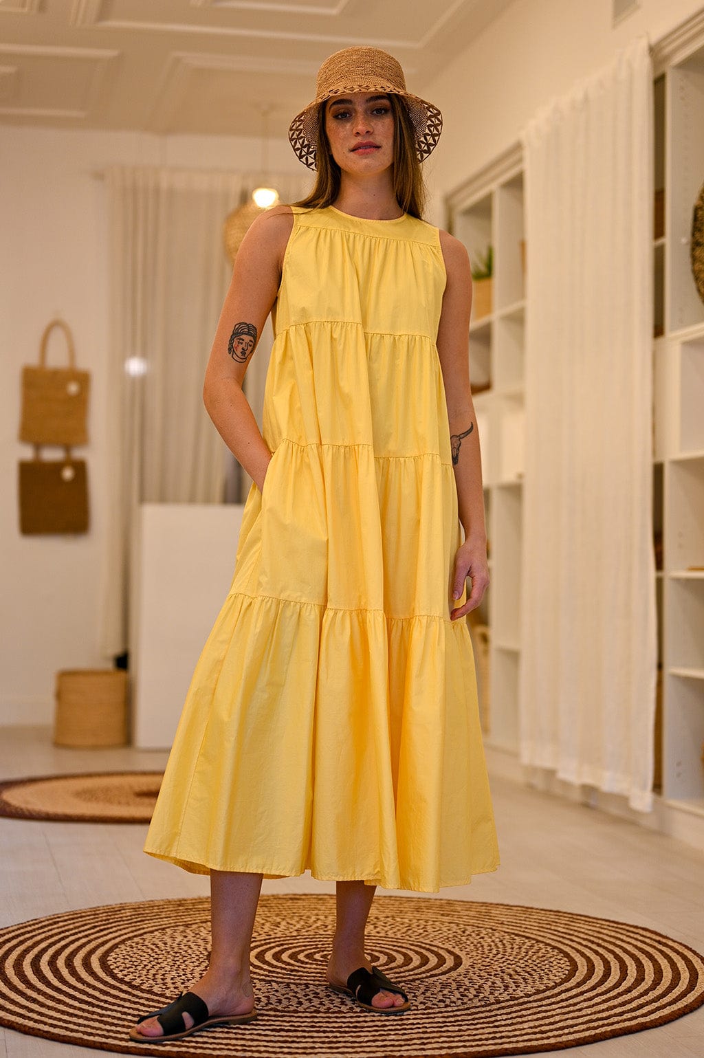Wyatt Wylde Florence Dress Buttercup
