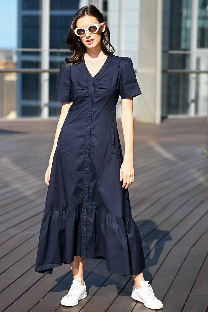 Wyatt Wylde Gwen Dress Navy