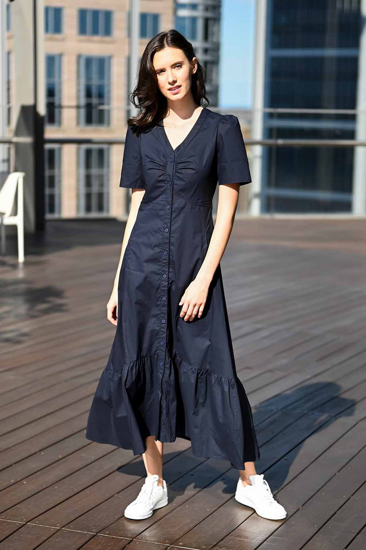 Wyatt Wylde Gwen Dress Navy