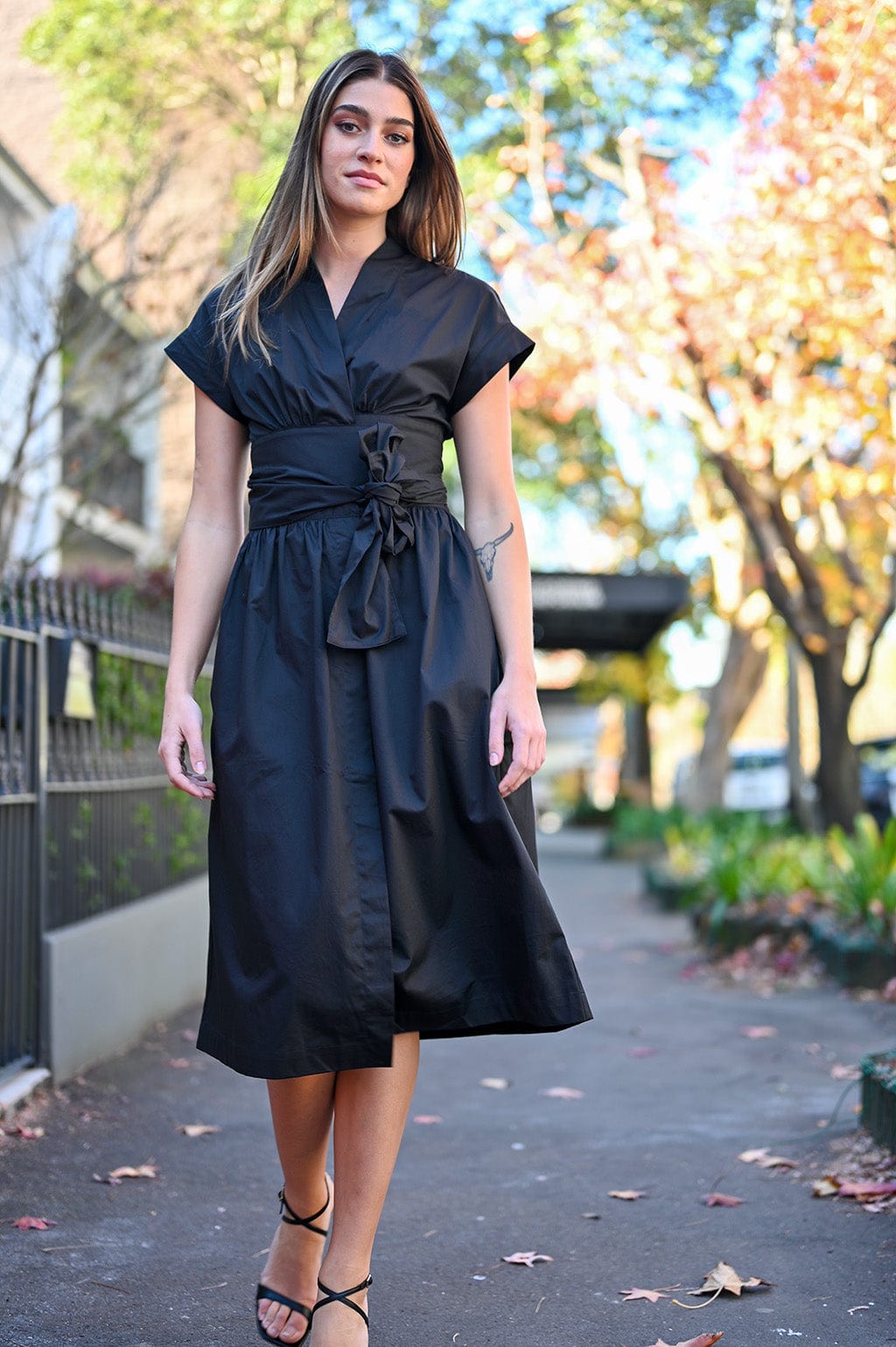 Autumn deals wrap dress